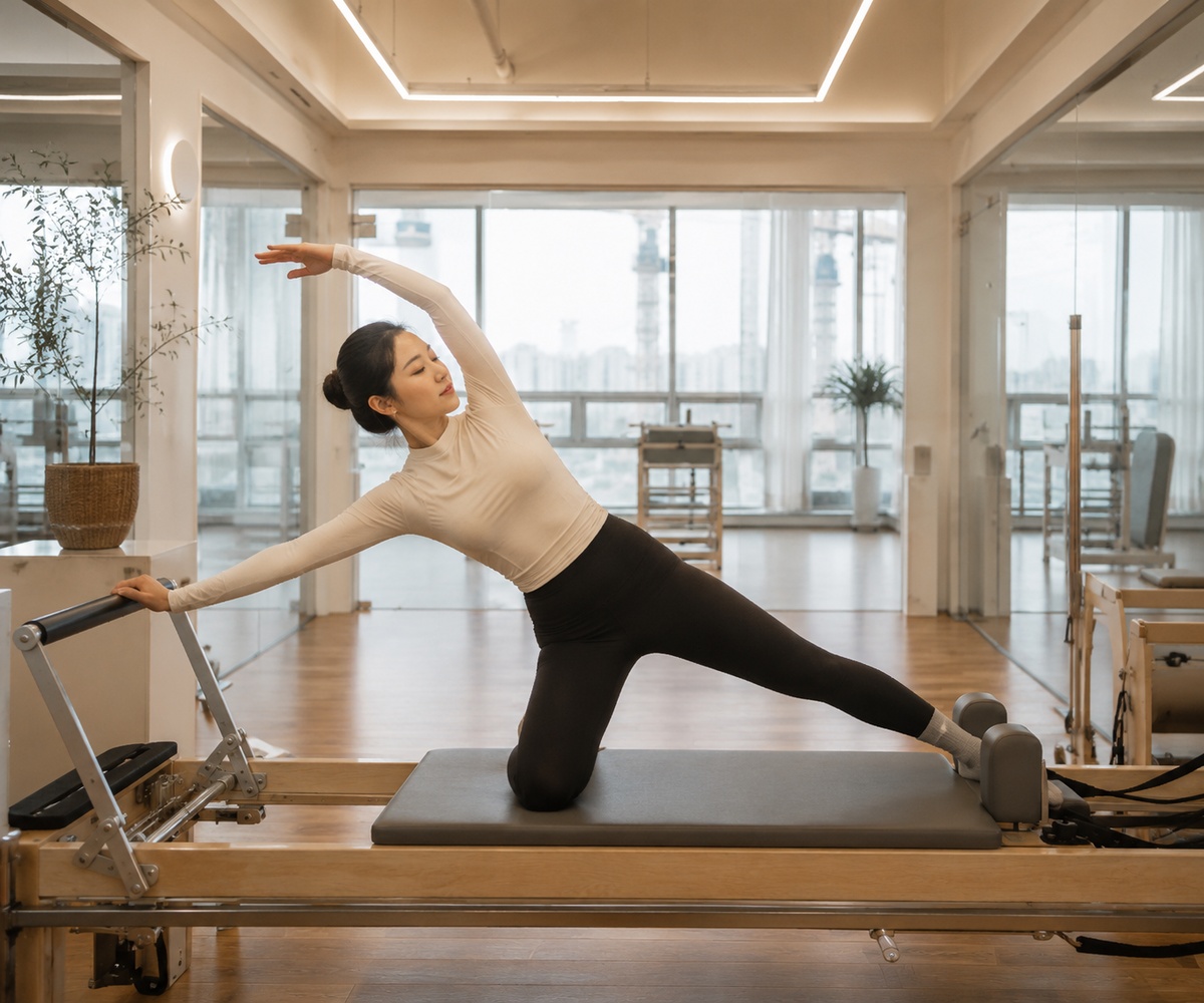 ARCHIVE PILATES 강사레슨 기록 장면